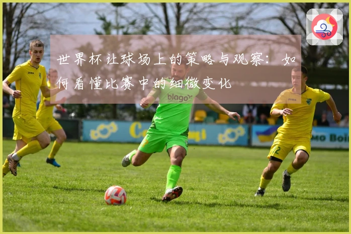 世界杯让球场上的策略与观察：如何看懂比赛中的细微变化