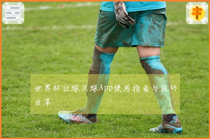 世界杯让球买球App使用指南与技巧分享