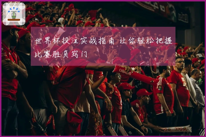 世界杯投注实战指南 让你轻松把握比赛胜负窍门